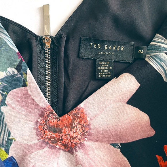 Floral Fit & Flare Midi Dress - Picture 5 of 5